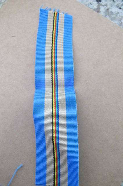 United Nations - Full Size Untag Medal Ribbon 15 cms.